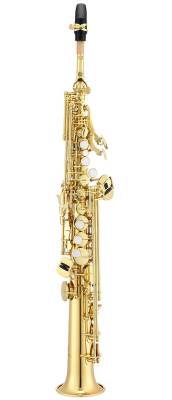 Bb Soprano Saxophone, Gold Lacquer, High G