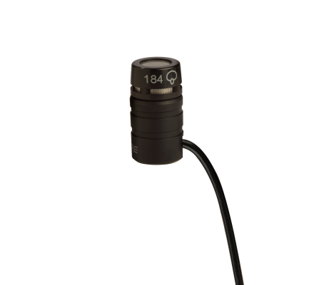 Shure - MX184 Supercardioid Lavalier Condenser Microphone