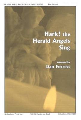 Hark! the Herald Angels Sing - Forrest - Brass Quintet/Percussion Accompaniment