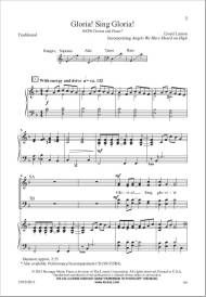 Gloria! Sing Gloria! - Larson - SATB