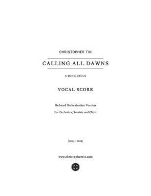 Alfred Publishing - Calling All Dawns - Tin - SATB