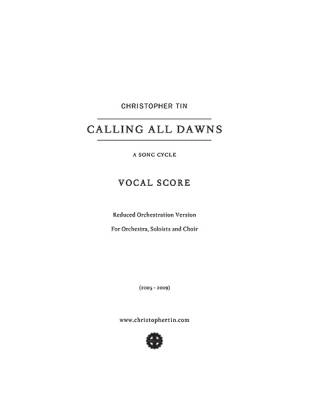 Calling All Dawns - Tin - SATB