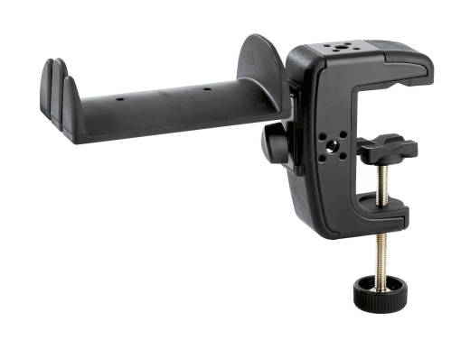 K & M Stands - K&M Headphone Holder with Table Clamp