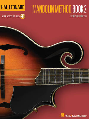 Hal Leonard Mandolin Method Book 2 - DelGrosso - Mandolin - Book/Audio Online
