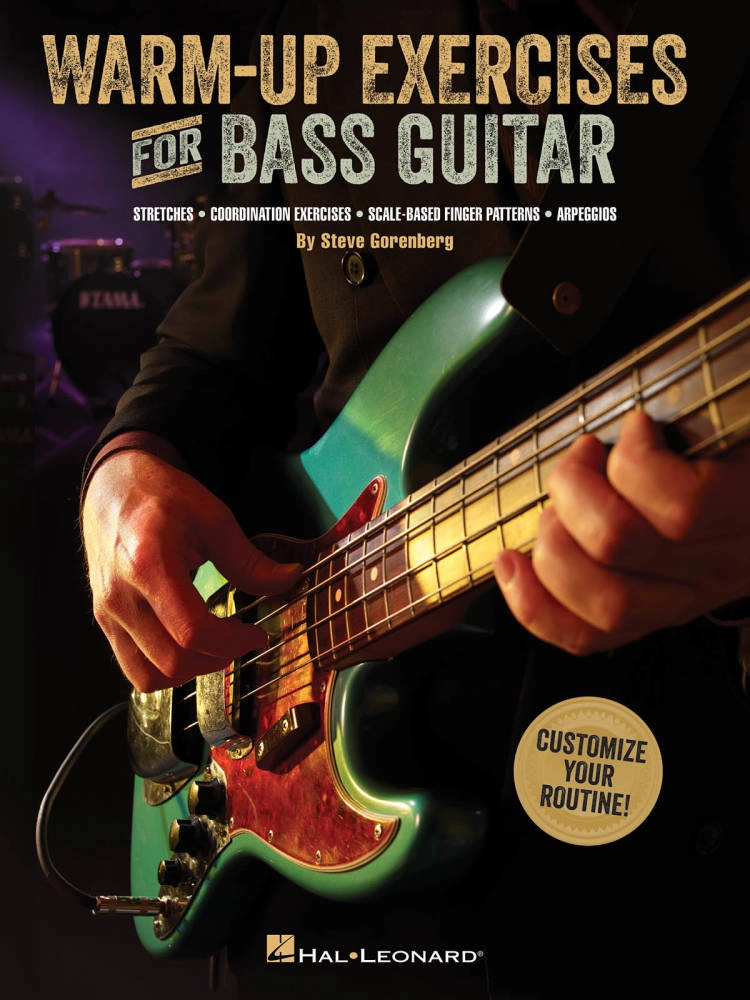 Warm-Up Exercises for Bass Guitar - Gorenberg - Bass Guitar TAB - Book