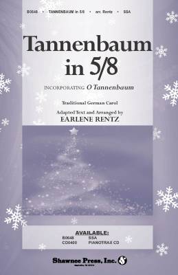 Shawnee Press - Tannenbaum in 5/8 - Traditional/Rentz - SSA