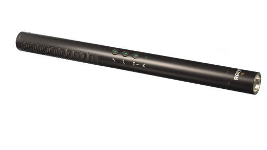 Rode - NTG4+ Shotgun Microphone with Built-In Rechargeable Battery