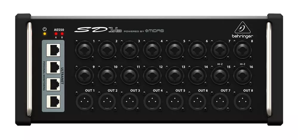 SD16 - I/O Stage Box with 16 Preamps