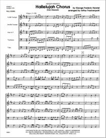 Hallelujah Chorus (from Messiah) - Handel/Frackenpohl - Brass Quintet - Score/Parts