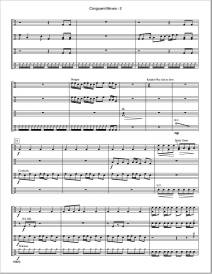 Congruent Moves - Smales - Percussion Quartet - Score/Parts