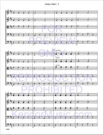 Holiday Fiddlin\' (Boil \'Em Cabbage Down and Jingle Bells) - Hopkins - String Orchestra - Gr. 1+