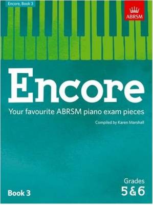 ABRSM - Encore: Book 3, Grades 5 & 6 - Piano