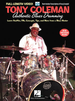Tony Coleman - Authentic Blues Drumming - Book/Video Online
