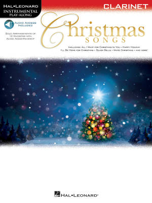 Christmas Songs - Clarinet - Book/Audio Online