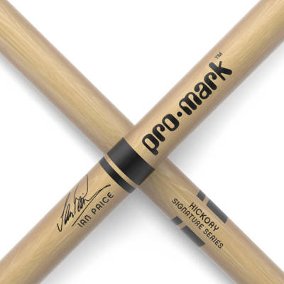 Wood Tip Iain Paice Signature Model Drumsticks