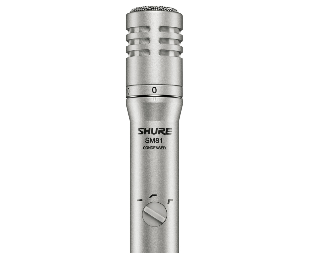 Shure SM81 Cardioid Condenser Microphone Long & McQuade