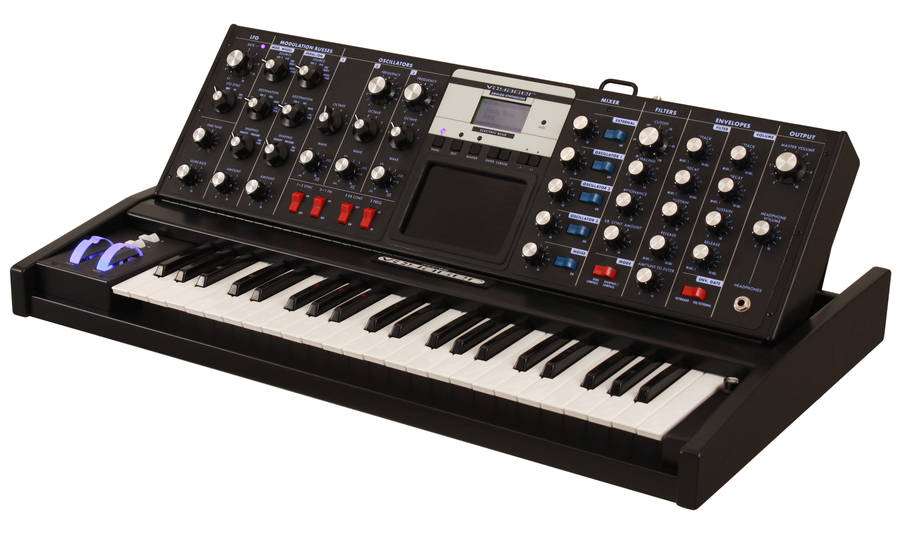 Moog - Minimoog Voyager Synthesizer - Electric Blue Edition