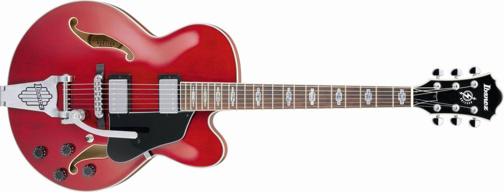 Artcore Electric Guitar - Transparent Red