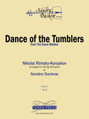 Dance Of The Tumblers (from Snow Maiden) - Rimsky-Korsakov/Dackow - String Orchestra - Gr. 2