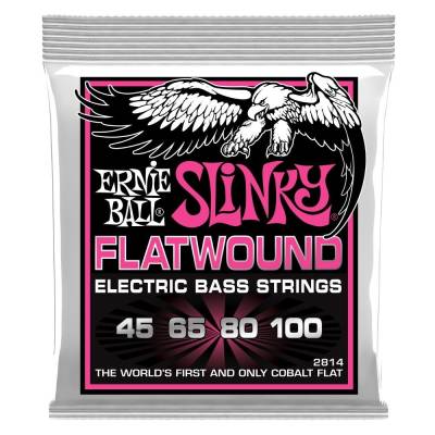 Ernie Ball - Super Slinky Flatwound Bass Strings 45-100