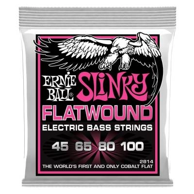 Ernie Ball - Super Slinky Flatwound Bass Strings 45-100