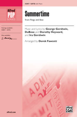 Alfred Publishing - Summertime (from Porgy and Bess) - Gershwin/Heyward/Fawcett - SATB