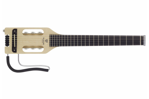 Traveler Guitar - Ultra-Light Nylon Acoustic-Electric Travel Guitar w/ Gig Bag - Maple
