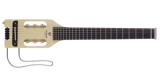 Ultra-Light Nylon Acoustic-Electric Travel Guitar w/ Gig Bag - Maple