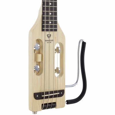 Ultra-Light Acoustic-Electric Travel Bass w/ Gig Bag - Natural