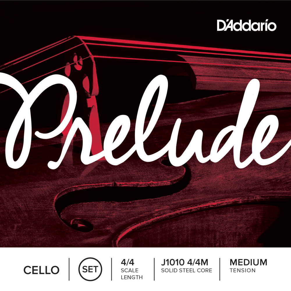 Prelude Cello Medium Tension Strings - 1/2