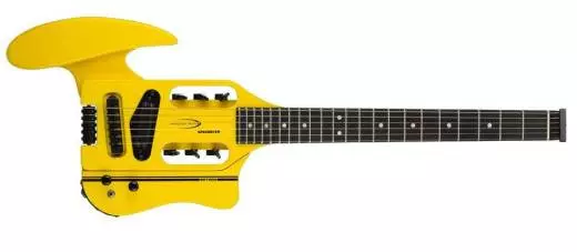 Speedster Hot-Rod Electric Travel Guitar w/ Gig Bag - Yellow