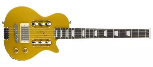 EG-1 Custom Electric Travel Guitar w/Gig Bag - Gold