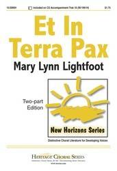 Heritage Music Press - Et In Terra Pax - Lightfoot - 2pt