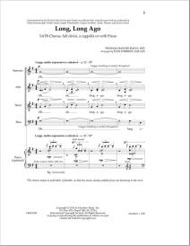 Long, Long Ago - Bayly/Forrest - SATB