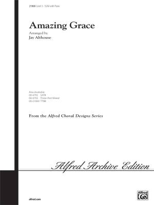 Amazing Grace - Newton/Althouse - SSAA
