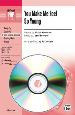 Alfred Publishing - You Make Me Feel So Young - Gordon/Myrow/Althouse - SoundTrax CD