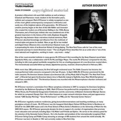 O\'Connor Violin Method Book I - Book/Audio Online