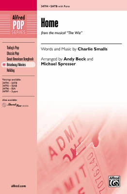 Alfred Publishing - Home (from The Wiz) - Smalls/Beck/Spresser - SATB