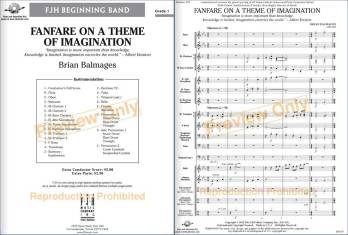 Fanfare on a Theme of Imagination - Balmages - Concert Band - Gr. 1
