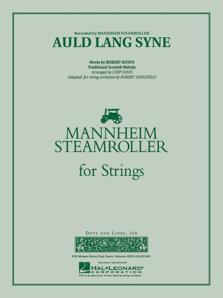 Auld Lang Syne - Davis/Longfield - String Orchestra - Gr. 3-4