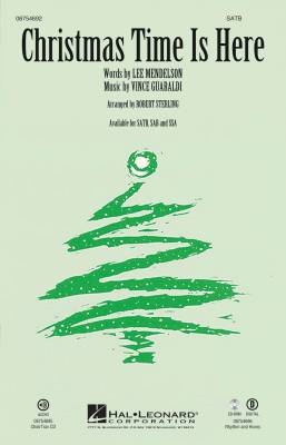 Hal Leonard - Christmas Time Is Here - Mendelson /Guaraldi /Sterling - SATB