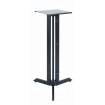 QuikLok - BS-536 36 Fixed Height Monitor\/Speaker Stands (Pair) - Black