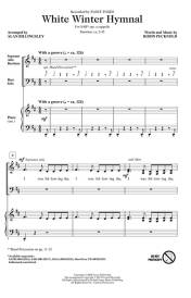 White Winter Hymnal - Peckhold/Billingsley - SAB