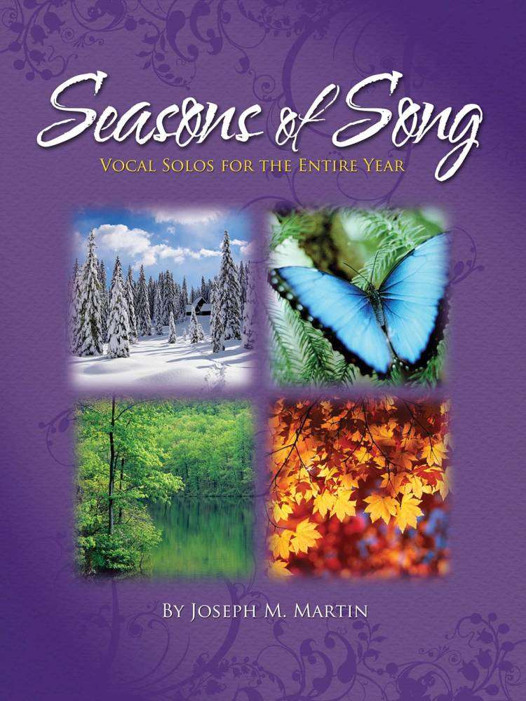 Seasons of Song: Vocal Solos for the Entire Year - Martin - Voice/Piano - Book/CD