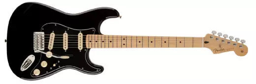 FSR SE Standard Stratocaster w/ Maple Neck - Black