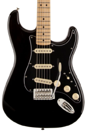 FSR SE Standard Stratocaster w/ Maple Neck - Black