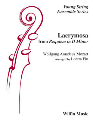 Alfred Publishing - Lacrymosa - Mozart/Fin - String Orchestra - Gr. 3.5
