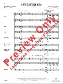 Siberian Sleigh Ride - O\'Neill/Phillips - String Orchestra - Gr. 3