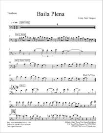 Baila Plena (Educational Version) - Vazquez - Jazz Ensemble - Gr. Medium Easy