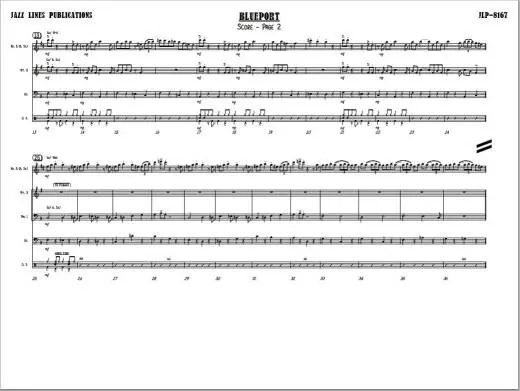 Blueport - Farmer/Cohn - Jazz Ensemble - Gr. Medium